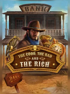 The Good, The Bad and The Rich slot game on Wave Play