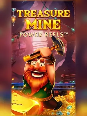 Treasure Mine Power Reels slot game on Wave Play